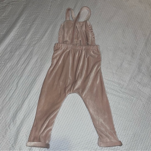 Pink Buttoned Overalls - Picture 2 of 4